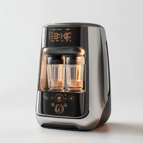 3d-rendering-countertop-blender-with-stainless-steel-finish