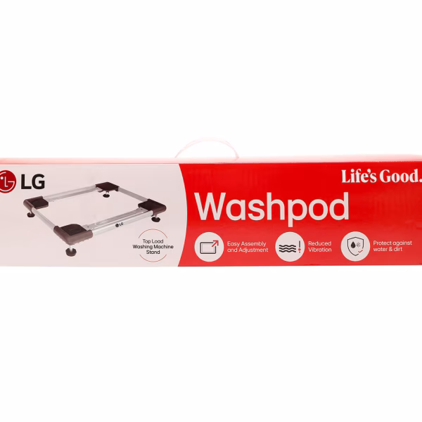 LG - Top Loading Washing Machine Stand