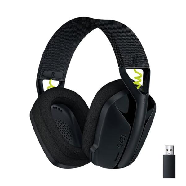 Logitech G435 Lightweight Gaming Bluetooth Wireless Over Ear Headphones