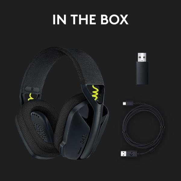 Logitech G435 Lightweight Gaming Bluetooth Wireless Over Ear Headphones