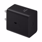 Samsung - 45W Power Adapter with Type C to C Cable, Compatible with Smartphone, Black