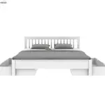 WoodenStreet-Venice Mango Wood Bed with Drawer Storage