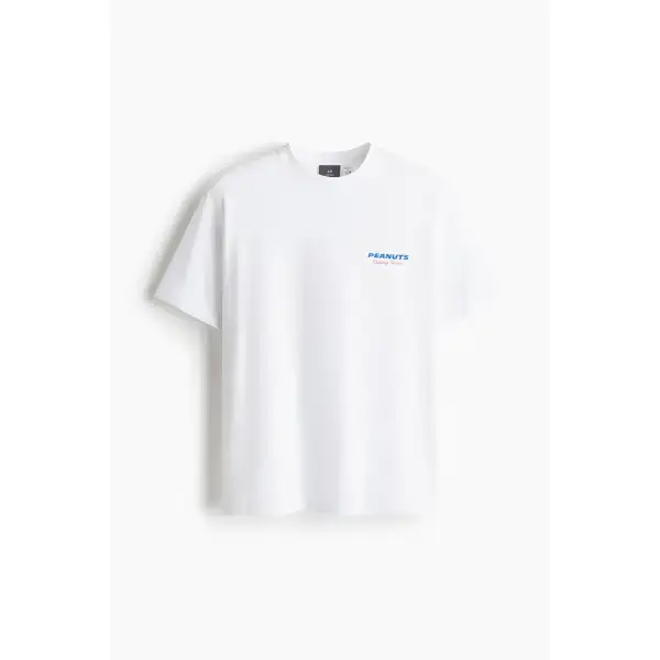 H&M-Loose Fit Printed T-shirt