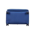 Skybags-Sigma Polyester Spinner 8W Soft Shell Trolley 59+71 Blue Soft Luggage- Luggage Set