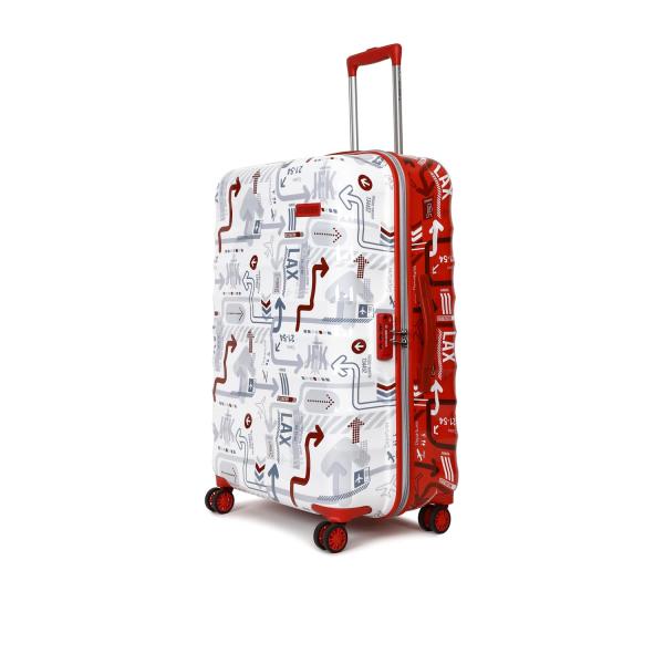 Uppercase-Polyester Jfk Duo Trolley Bag Set Of 2(Medium & Large)