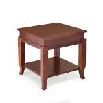 Nilkamal-Alma End Table (Mahogany)