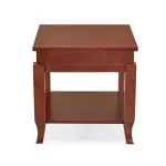 Nilkamal-Alma End Table (Mahogany)