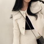 Alamode-Gemma Tweed 2 Pc Set