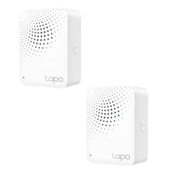 Tapo- H100 IoT Smart Hub with Chime | Smart Alarm and Doorbell | Smart Actions with Sensors, Switches & Buttons